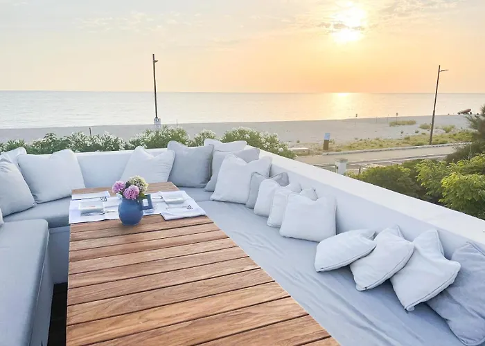 Villa Rosa del mare - Villa fronte mare con giardino privato e terrazza vista mare