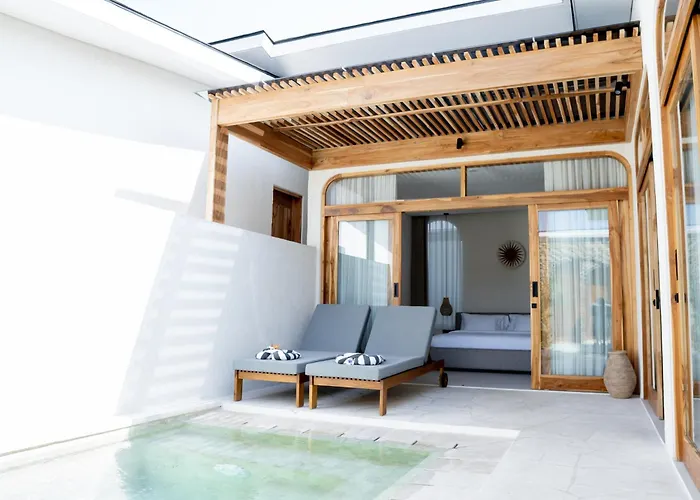Aquae Villas - Solana - Mediterranean Elegance-1 Bdr Kuta Lombok