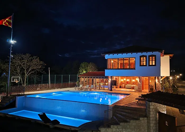 Macedonium Luxury Villa With Pool & Panoramic View