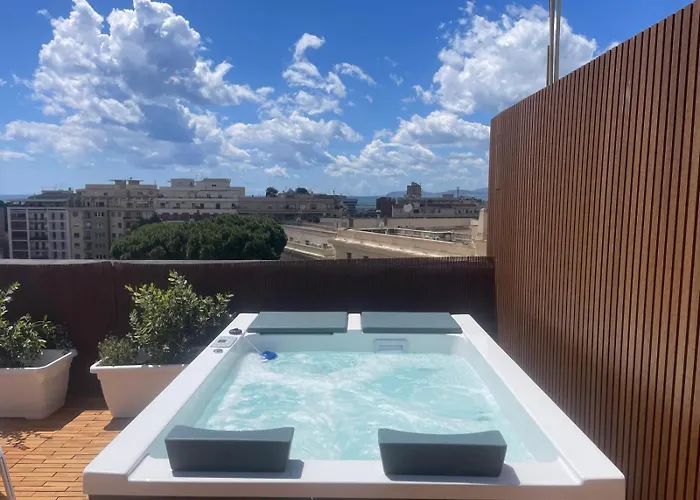 Bluemoon Sardinia Roof Garden Jacuzzi