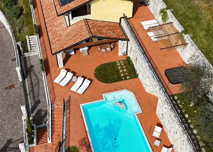 Villa Paradise By Villa Luxury Garda With Lake View, Spa, Pool, Gym