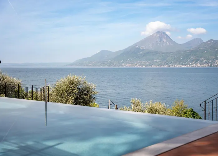 Villa Infinity By Villa Luxury Garda With Lake View, Spa, Pool, Gym